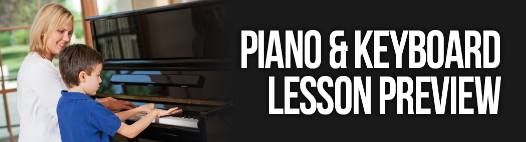 Piano & Keyboard Preview Lesson
